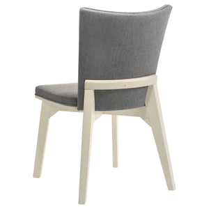 Jean - Upholstered Dining Side Chair (Set of 2) - Gray
