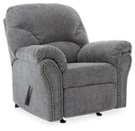 Allmaxx - Rocker Recliner - Pewter - R&R Furniture Gallery (Fountain Valley, CA)