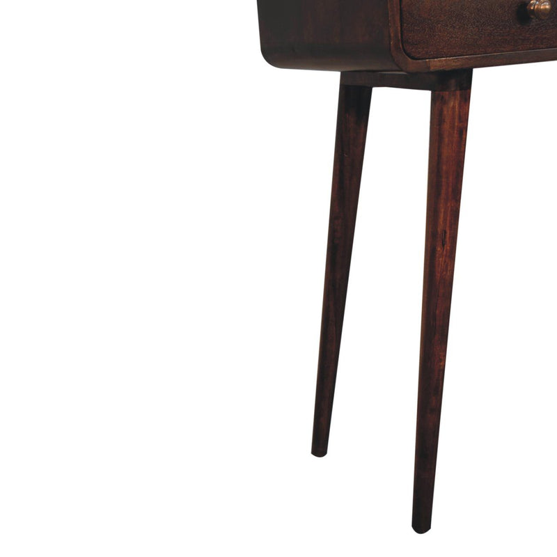 Solid Wood Curved Console Table - R&R Furniture Gallery (Fountain Valley, CA)