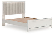Zuraleus - Upholstered Panel Platform Bed With Roll Slats - R&R Furniture Gallery (Fountain Valley, CA)