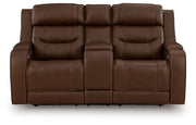 Knightington - Power Reclining Loveseat With Audio Seating - R&R Furniture Gallery (Fountain Valley, CA)