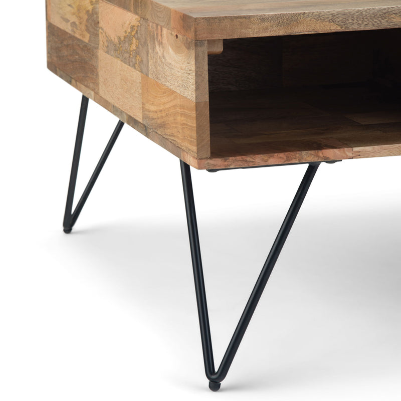 Hunter - Lift Top Square Coffee Table - Natural - R&R Furniture Gallery (Fountain Valley, CA)