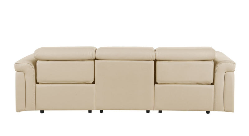 1126 - 3-Piece Modular Power Reclining Sofa In With 2 Power Recliners & Power Headrests