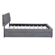 Upholstered Platform Bed With Trundle - R&R Furniture Gallery (Fountain Valley, CA)