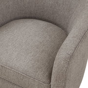 Miramar - Swivel Barrel Chair With Wooden Base - R&R Furniture Gallery (Fountain Valley, CA)