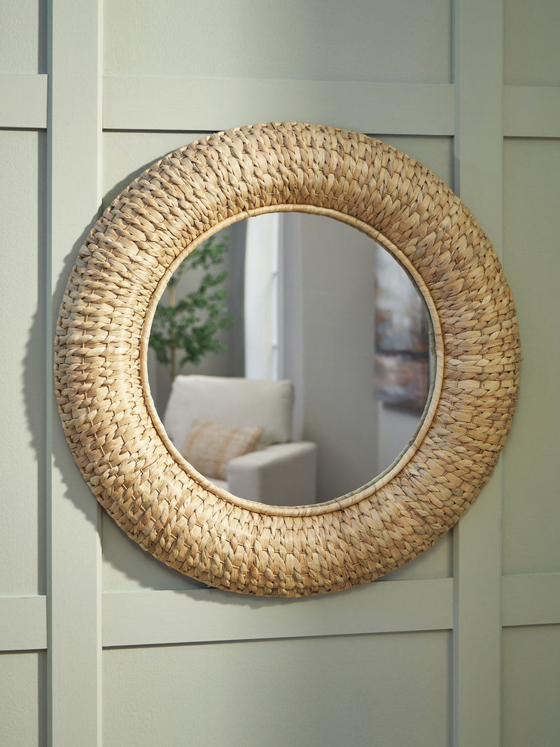 Briggsburg - Accent Mirror - Natural - R&R Furniture Gallery (Fountain Valley, CA)