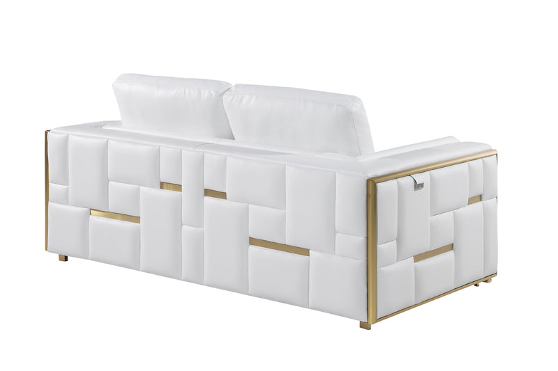 1130 - Top Grain Italian Leather Living Room Set - R&R Furniture Gallery (Fountain Valley, CA)