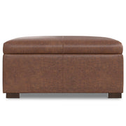 Gabbie - Coffee Table Upholstered Storage Ottoman - R&R Furniture Gallery (Fountain Valley, CA)