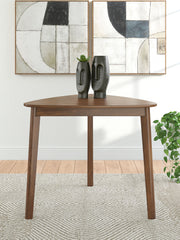 Tameride - Triangle Dining Room Table - Brown - R&R Furniture Gallery (Fountain Valley, CA)
