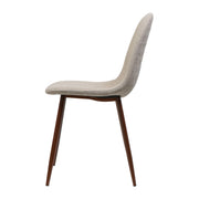 Elegant Dining Chair Set With Fabric - R&R Furniture Gallery (Fountain Valley, CA)