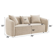 Keith - Sofa With 3 Pillows - R&R Furniture Gallery (Fountain Valley, CA)