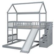 House Bunk Bed With Slide - R&R Furniture Gallery (Fountain Valley, CA)