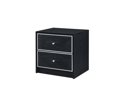Jabir - Accent Table - Black & Silver - R&R Furniture Gallery (Fountain Valley, CA)