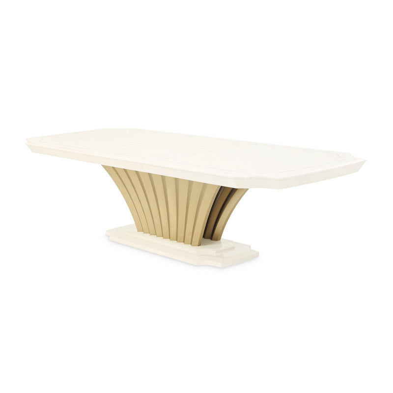 Fantosini - Pedestal Dining Table - R&R Furniture Gallery (Fountain Valley, CA)