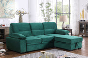 Kipling - Reversible Sleeper Sectional Sofa Chaise - R&R Furniture Gallery (Fountain Valley, CA)