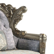 Miliani - Chair With Pillow - Fabric & Antique Bronze - R&R Furniture Gallery (Fountain Valley, CA)