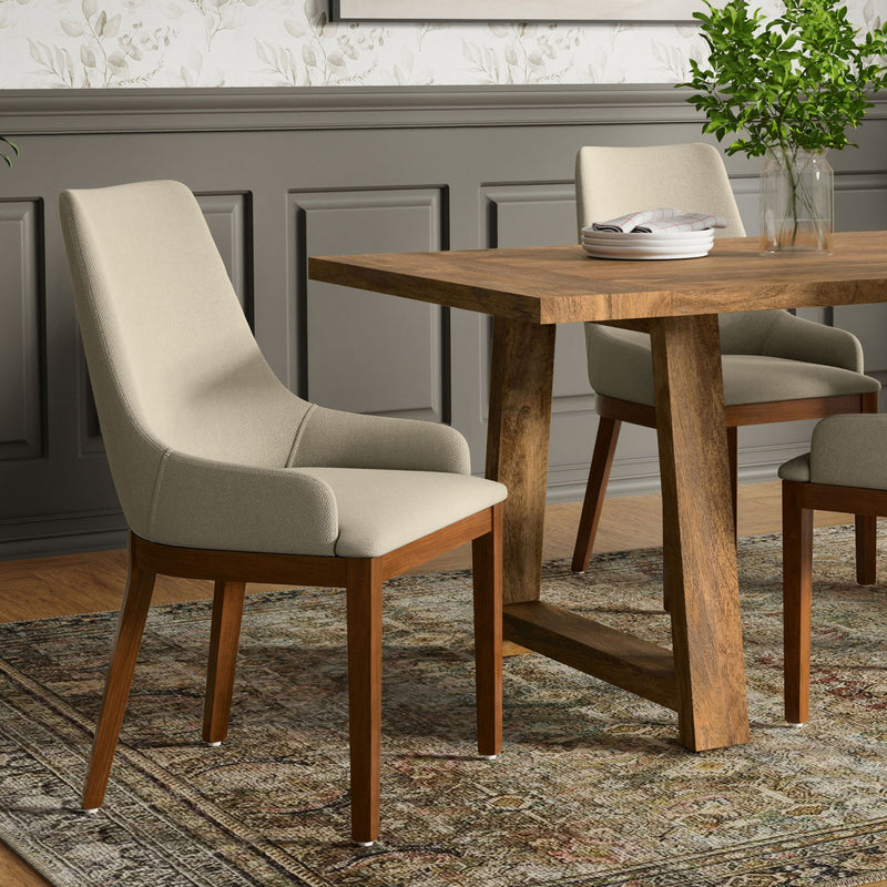 Stephanie - Upholstered Dining Chair (Set of 2) - R&R Furniture Gallery (Fountain Valley, CA)