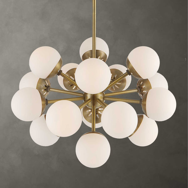 Droplet - 16 Light Sputnik Chandelier