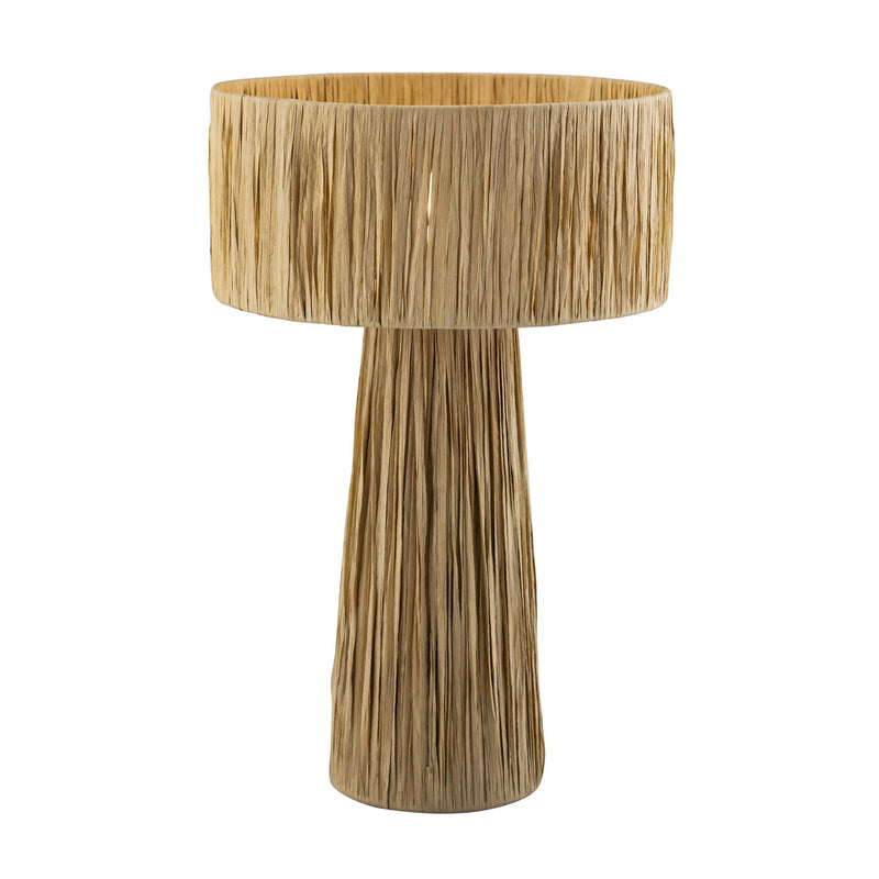 Shelby - Rafia Table Lamp - R&R Furniture Gallery (Fountain Valley, CA)