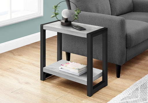Accent Side Table, Narrow, Small, 2 Tier, Contemporary And Modern - R&R Furniture Gallery (Fountain Valley, CA)
