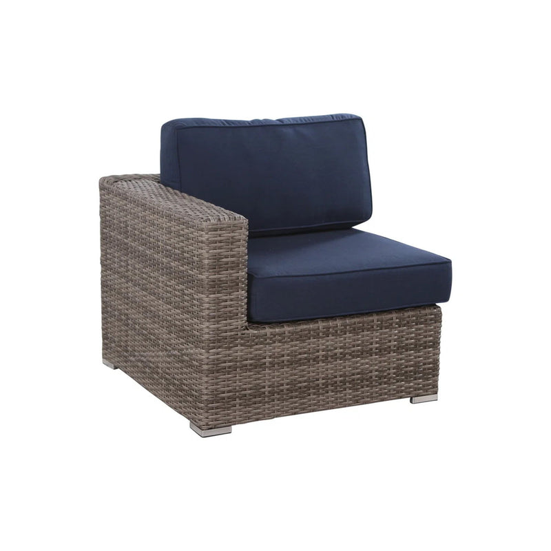 Right Left Sectional 1 Patio Chair With Cushions - Multicolor - R&R Furniture Gallery (Fountain Valley, CA)