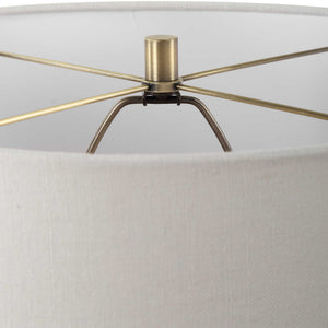 Strata - Tan Glaze Table Lamp