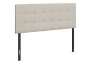 Full Size, Bed Headboard Only Upholstered, Transitional - Beige - R&R Furniture Gallery (Fountain Valley, CA)