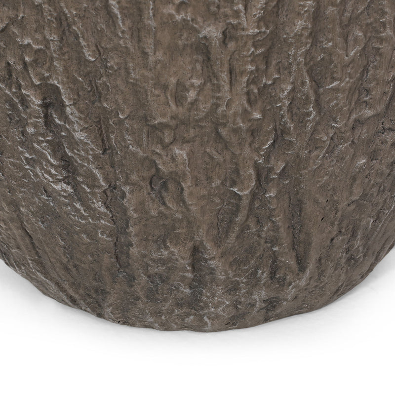 Magnesium Oxide Planter For Outdoor Use - Natural Wood - R&R Furniture Gallery (Fountain Valley, CA)
