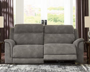 Next-Gen Durapella - Reclining Power Sofa - R&R Furniture Gallery (Fountain Valley, CA)