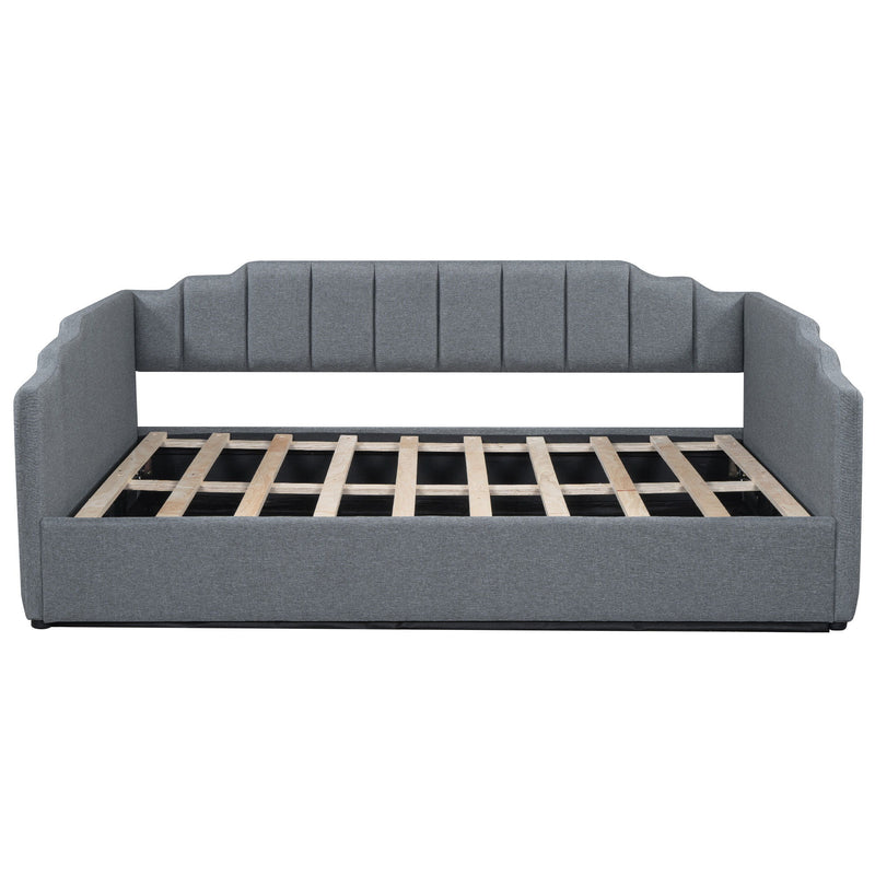Modern Upholstered Daybed With Underneath Storage - R&R Furniture Gallery (Fountain Valley, CA)