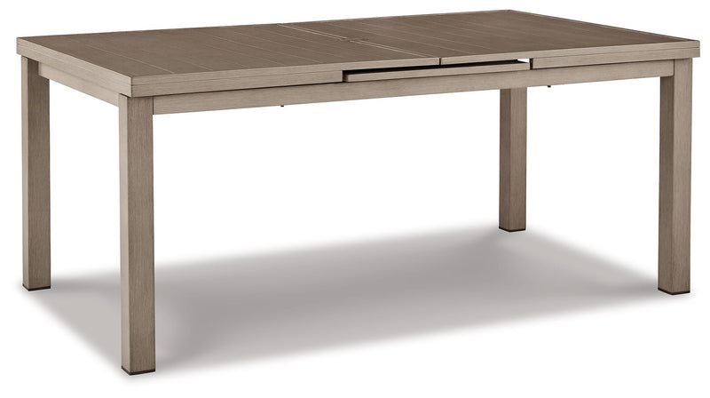 Beach Front - RECT Dining Room EXT Table - Beige - R&R Furniture Gallery (Fountain Valley, CA)