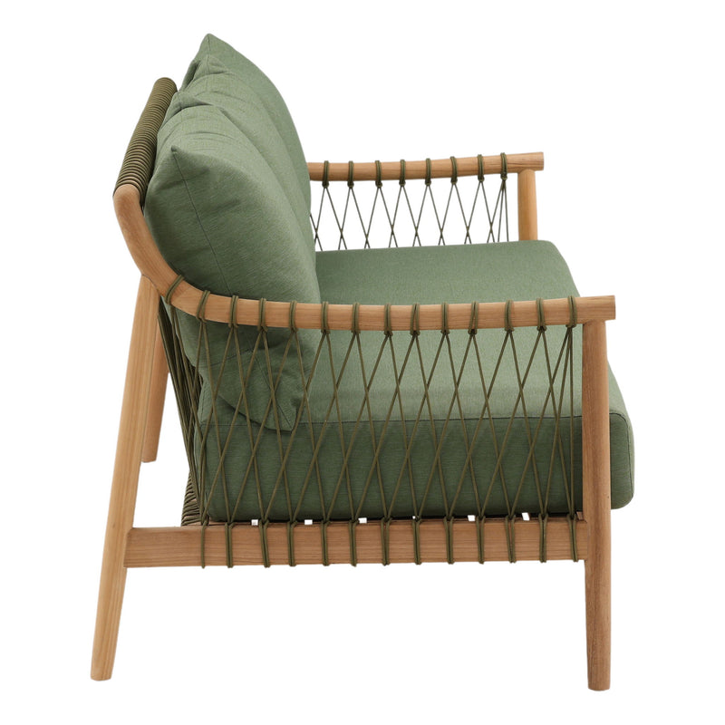 Tahoe - Outdoor Sofa - Green And Natural