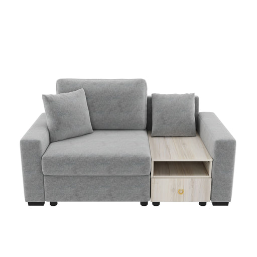 Modular Sofa Couch With Storage Armrest And Center Console - R&R Furniture Gallery (Fountain Valley, CA)