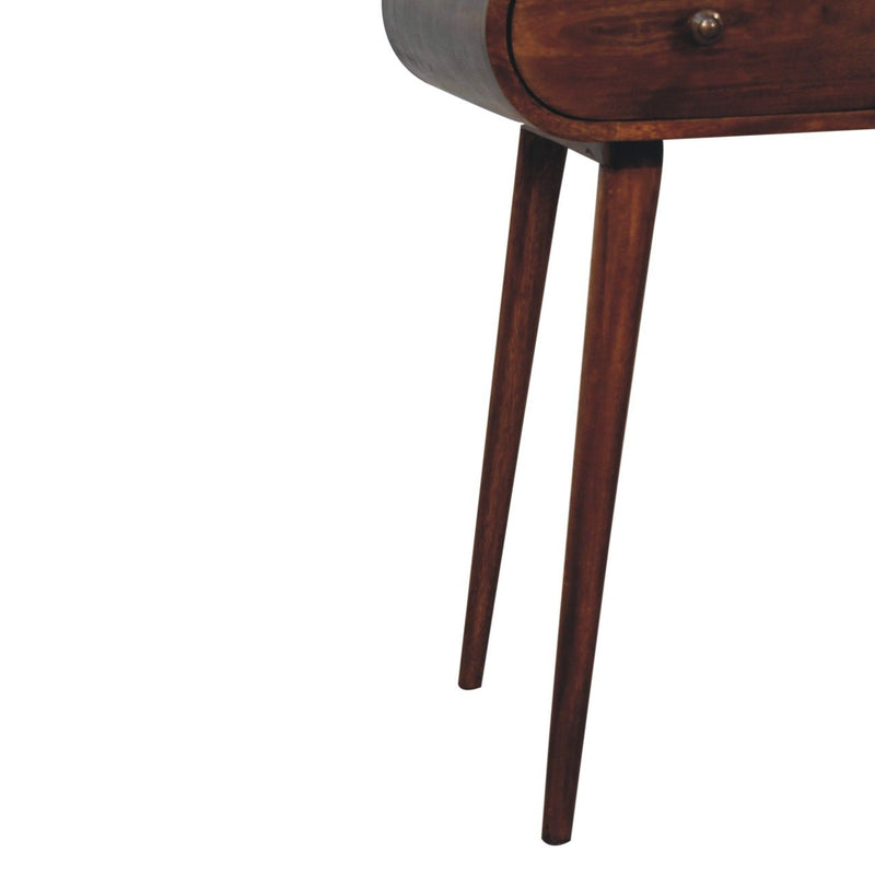 London - Arch Writing Desk - Dark Brown - R&R Furniture Gallery (Fountain Valley, CA)