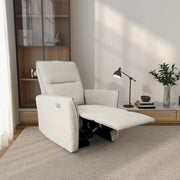 Asheville - Suede Recliner Chair - R&R Furniture Gallery (Fountain Valley, CA)