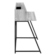 Computer Desk For Home Office, Laptop, Storage Shelves, Marble Look Contemporary & Modern - R&R Furniture Gallery (Fountain Valley, CA)