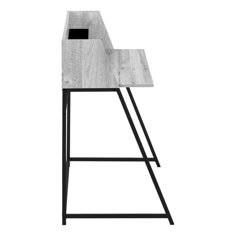 Computer Desk For Home Office, Laptop, Storage Shelves, Marble Look Contemporary & Modern - R&R Furniture Gallery (Fountain Valley, CA)