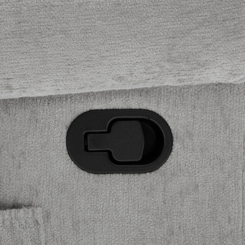 Manual Recliner Massage Chair With Swivel Rocker, 8 Massage Modes, Side Storage Pocket