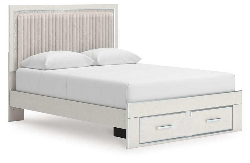 Zuraleus - Upholstered Panel Platform Storage Bed - R&R Furniture Gallery (Fountain Valley, CA)