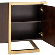 Belmont Place - Desk - White / Dark Brown - R&R Furniture Gallery (Fountain Valley, CA)
