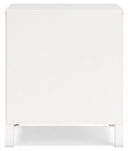 Hallityn - Two Drawer Night Stand - White - R&R Furniture Gallery (Fountain Valley, CA)