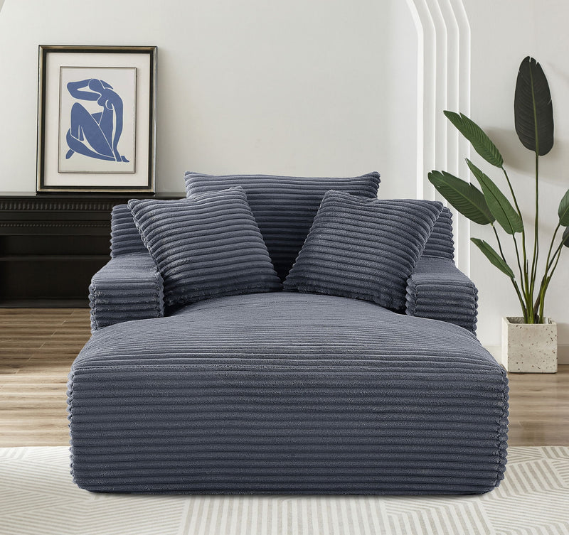 Cloudline - Oversized Chaise Lounge, Modern Comfy Couch With Full Foam Cushioning, Cozy Sleeper Sofabed - R&R Furniture Gallery (Fountain Valley, CA)