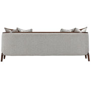 Houston - Sofa - Pebble / Walnut - R&R Furniture Gallery (Fountain Valley, CA)