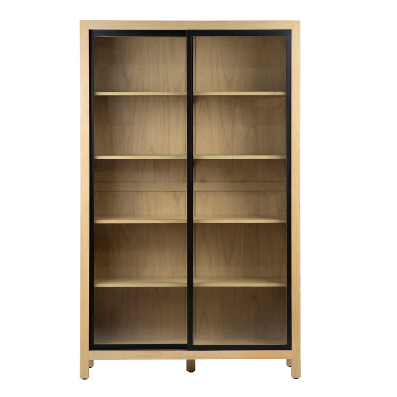 Sanna - Cabinet - Natural And Black