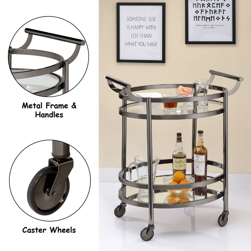 Lakelyn - Serving Cart - R&R Furniture Gallery (Fountain Valley, CA)