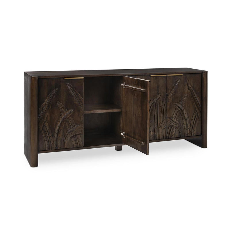 Ledro - Wood 4 Door Buffet - R&R Furniture Gallery (Fountain Valley, CA)