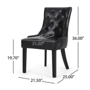 Cheney - Contemporary Dining Chair Tufted Upholstery (Set of 2) - R&R Furniture Gallery (Fountain Valley, CA)