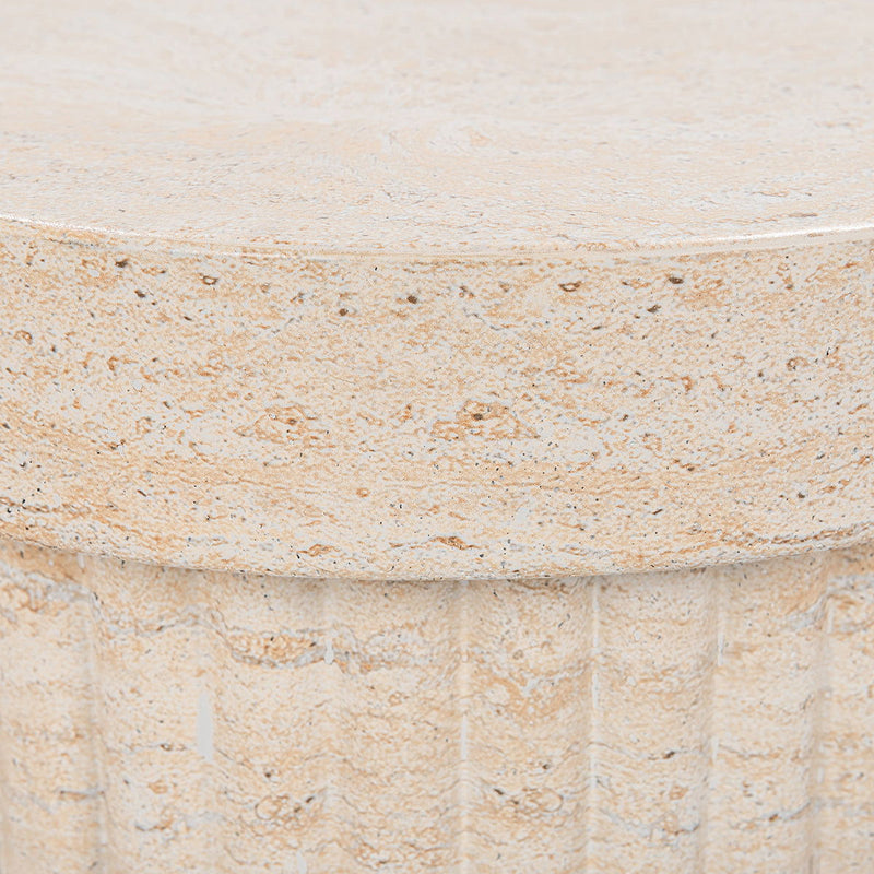 Selah - Outdoor Stool / Table - Beige - R&R Furniture Gallery (Fountain Valley, CA)