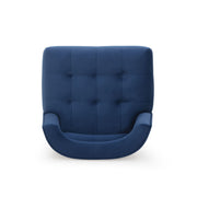 TOV Furniture Hart velvet bar height stool with sleek design and plush fabric, suitable for modern kitchen or bar area.