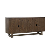 Lyra - 4 Door Buffet - Smoke Brown - R&R Furniture Gallery (Fountain Valley, CA)